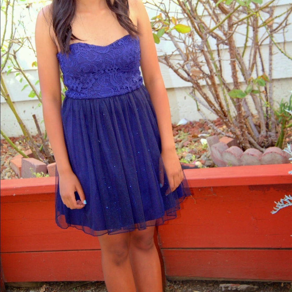 Blue prom/homecoming dress